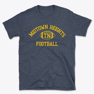 Midtown Heights Tennessee Football Basic T-Shirt