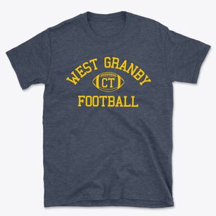 West Granby Connecticut Football Basic T-Shirt
