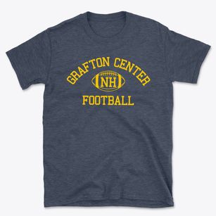 Grafton Center New Hampshire Football Basic T-Shirt