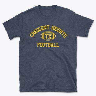 Crescent Heights Texas Football Basic T-Shirt