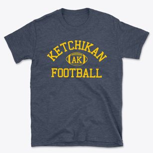 Ketchikan Alaska Football Basic T-Shirt
