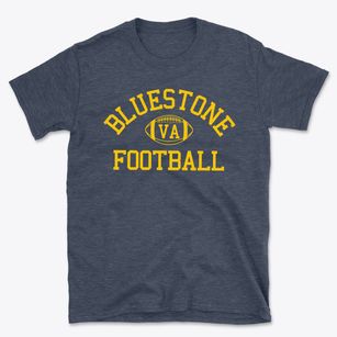 Bluestone Virginia Football Basic T-Shirt