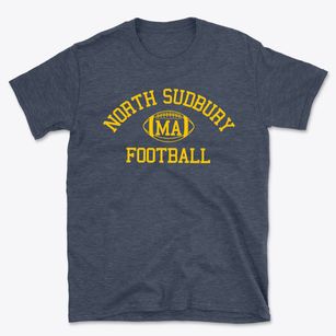 North Sudbury Massachusetts Football Basic T-Shirt