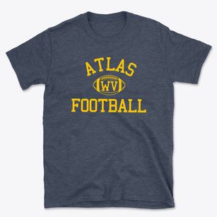 Atlas West Virginia Football Basic T-Shirt