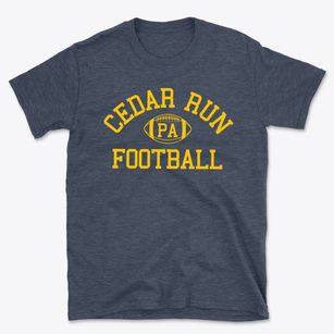 Cedar Run Pennsylvania Football Basic T-Shirt