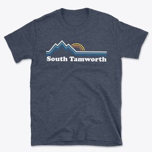 South Tamworth New Hampshire Mountain View Basic T-Shirt