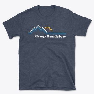 Camp Gundalow New Hampshire Mountain View Basic T-Shirt
