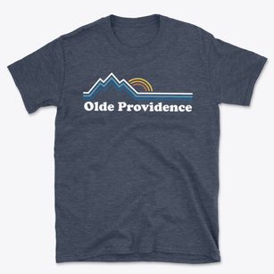 Olde Providence North Carolina Mountain View Basic T-Shirt