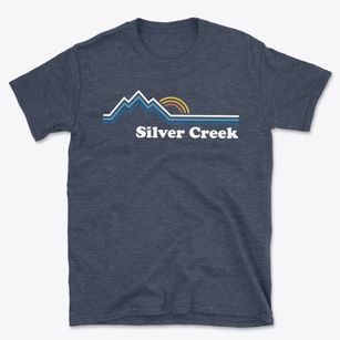 Silver Creek Georgia Mountain View Basic T-Shirt