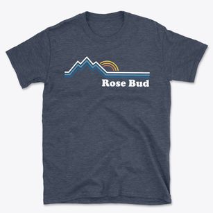 Rose Bud Arkansas Mountain View Basic T-Shirt