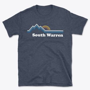 South Warren Pennsylvania Mountain View Basic T-Shirt