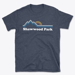 Shawwood Park Pennsylvania Mountain View Basic T-Shirt
