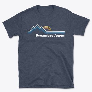 Sycamore Acres Maryland Mountain View Basic T-Shirt