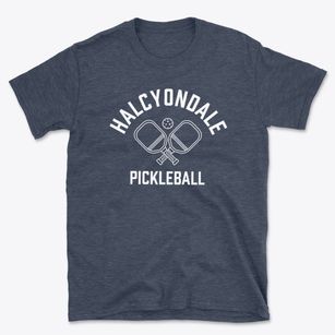 Halcyondale Georgia Pickleball Basic T-Shirt
