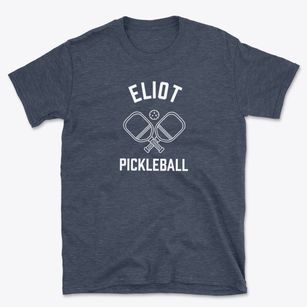 Eliot Maine Pickleball Basic T-Shirt