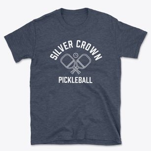 Silver Crown Wyoming Pickleball Basic T-Shirt