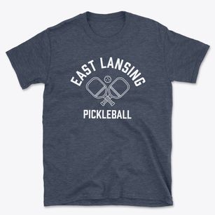 East Lansing New York Pickleball Basic T-Shirt