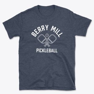 Berry Mill North Carolina Pickleball Basic T-Shirt