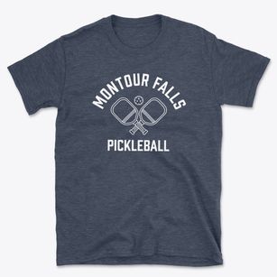 Montour Falls New York Pickleball Basic T-Shirt