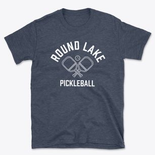 Round Lake Illinois Pickleball Basic T-Shirt