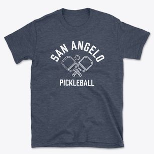 San Angelo Texas Pickleball Basic T-Shirt