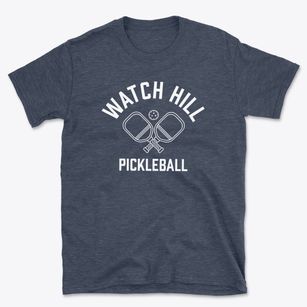 Watch Hill Rhode Island Pickleball Basic T-Shirt