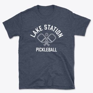 Lake Station Indiana Pickleball Basic T-Shirt
