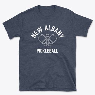 New Albany Ohio Pickleball Basic T-Shirt