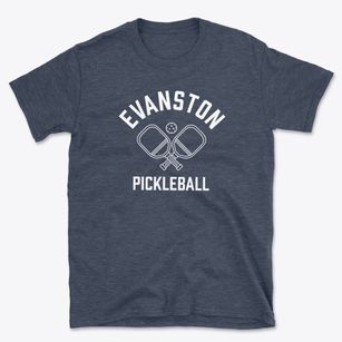 Evanston Illinois Pickleball Basic T-Shirt