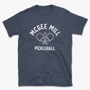 Mcgee Mill North Carolina Pickleball Basic T-Shirt