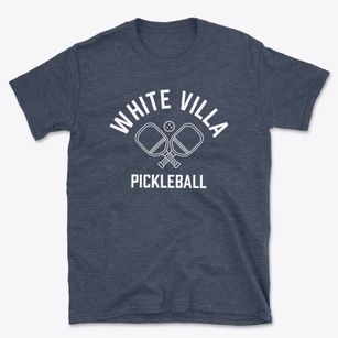 White Villa Kentucky Pickleball Basic T-Shirt