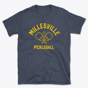 Millesville North Carolina Pickleball Basic T-Shirt