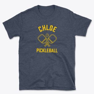 Chloe West Virginia Pickleball Basic T-Shirt