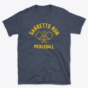 Garretts Run Pennsylvania Pickleball Basic T-Shirt