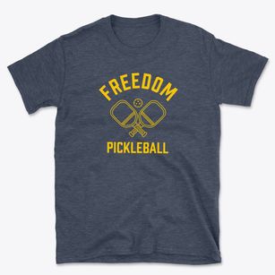 Freedom Wisconsin Pickleball Basic T-Shirt