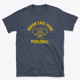 Indian Cave Park North Carolina Pickleball Basic T-Shirt