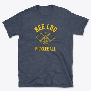 Bee Log North Carolina Pickleball Basic T-Shirt