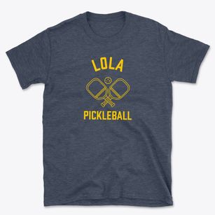 Lola North Carolina Pickleball Basic T-Shirt