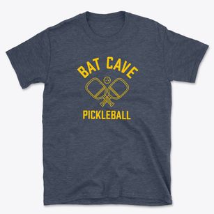 Bat Cave North Carolina Pickleball Basic T-Shirt