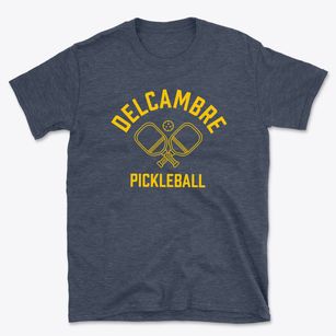 Delcambre Louisiana Pickleball Basic T-Shirt