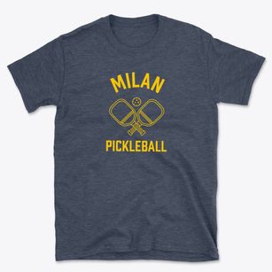 Milan Georgia Pickleball Basic T-Shirt