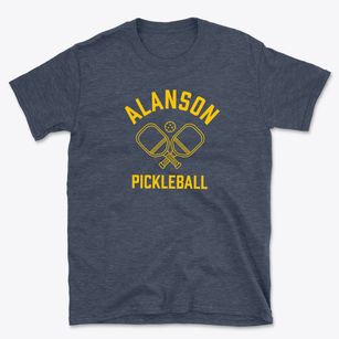 Alanson Michigan Pickleball Basic T-Shirt
