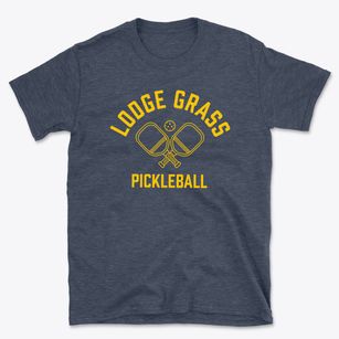 Lodge Grass Montana Pickleball Basic T-Shirt