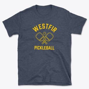 Westfir Oregon Pickleball Basic T-Shirt