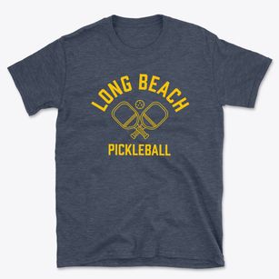 Long Beach Mississippi Pickleball Basic T-Shirt