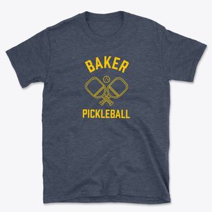 Baker Oklahoma Pickleball Basic T-Shirt
