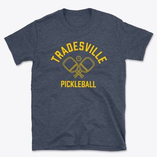 Tradesville South Carolina Pickleball Basic T-Shirt