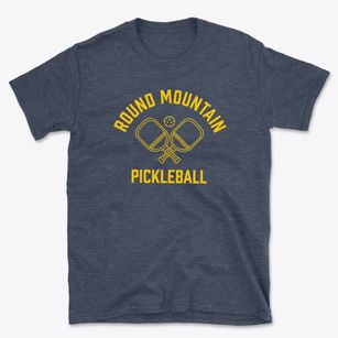 Round Mountain Nevada Pickleball Basic T-Shirt