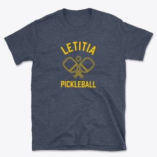 Letitia Oklahoma Pickleball Basic T-Shirt