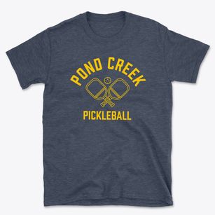 Pond Creek West Virginia Pickleball Basic T-Shirt